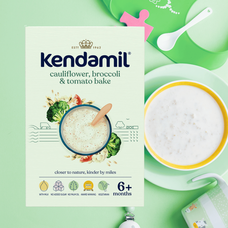 Kendamil mleczna kaszka brokułowa od 6. miesiąca bezglutenowa 150g