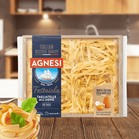 Makaron wstążki włoski Premium AGNESI Festaiola Tagliatelle 250g