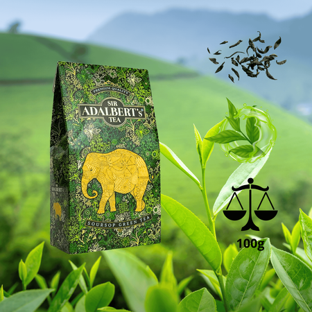 Adalbert’s Soursop Green Tea zielona herbata cejlońska 100g