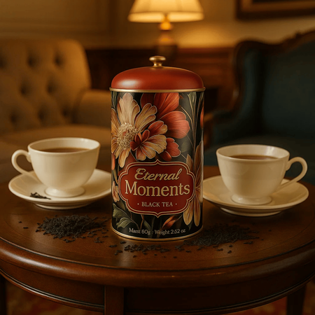 Herbata czarna liściasta elegancka puszka Eternal Moments 80g