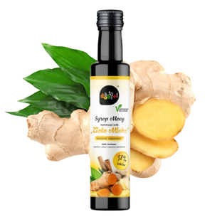 Syrop Mocy Złote Mleko A to dobre! Kurkuma i imbir 250ml