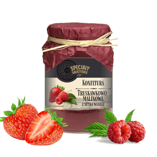 Konfitura Truskawka Malina Wanilia Specjały Galicyjskie 200g
