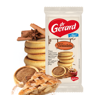 Tartaletki szarlotka ciastka świąteczna edycja Dr Gerard 160g