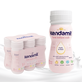 Kendamil 1 mleko płynne początkowe dla niemowląt zestaw 6x250ml