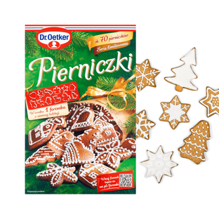 Dr Oetker Pierniczki mieszanka do wypieku świątecznych pierniczków 350g