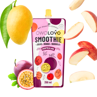 OWOLOVO Smoothie jabłko mango marakuja 250ml