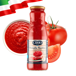 Passata Rustica włoski przecier pomidorowy gęsty Cirio Castelli 680g