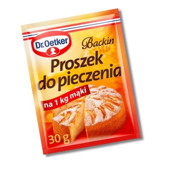 Dr Oetker proszek do pieczenia duża porcja świąteczne ciasta 30g