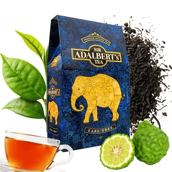 Adalbert’s Earl Grey liściasta czarna herbata cejlońska z bergamotką 100g