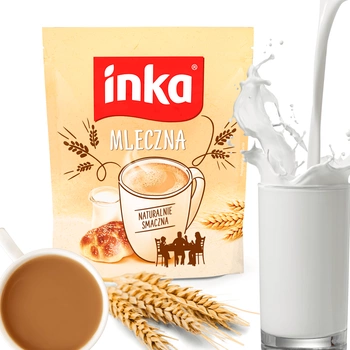 Inka kawa zbożowa bezkofeinowa mleczna 200g