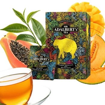 Adalbert’s Black Tropical Tea czarna herbata tropikalna 25szt 50g