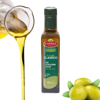 Oliwa Extra Vergine delikatna i uniwersalna Coppini Classico 250ml