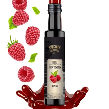 Syrop Malinowy malina domowy Specjały Galicyjskie 250ml