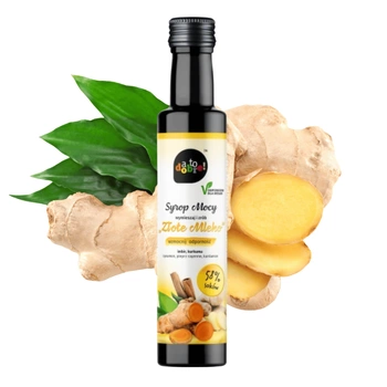 Syrop Mocy Złote Mleko A to dobre! Kurkuma i imbir 250ml